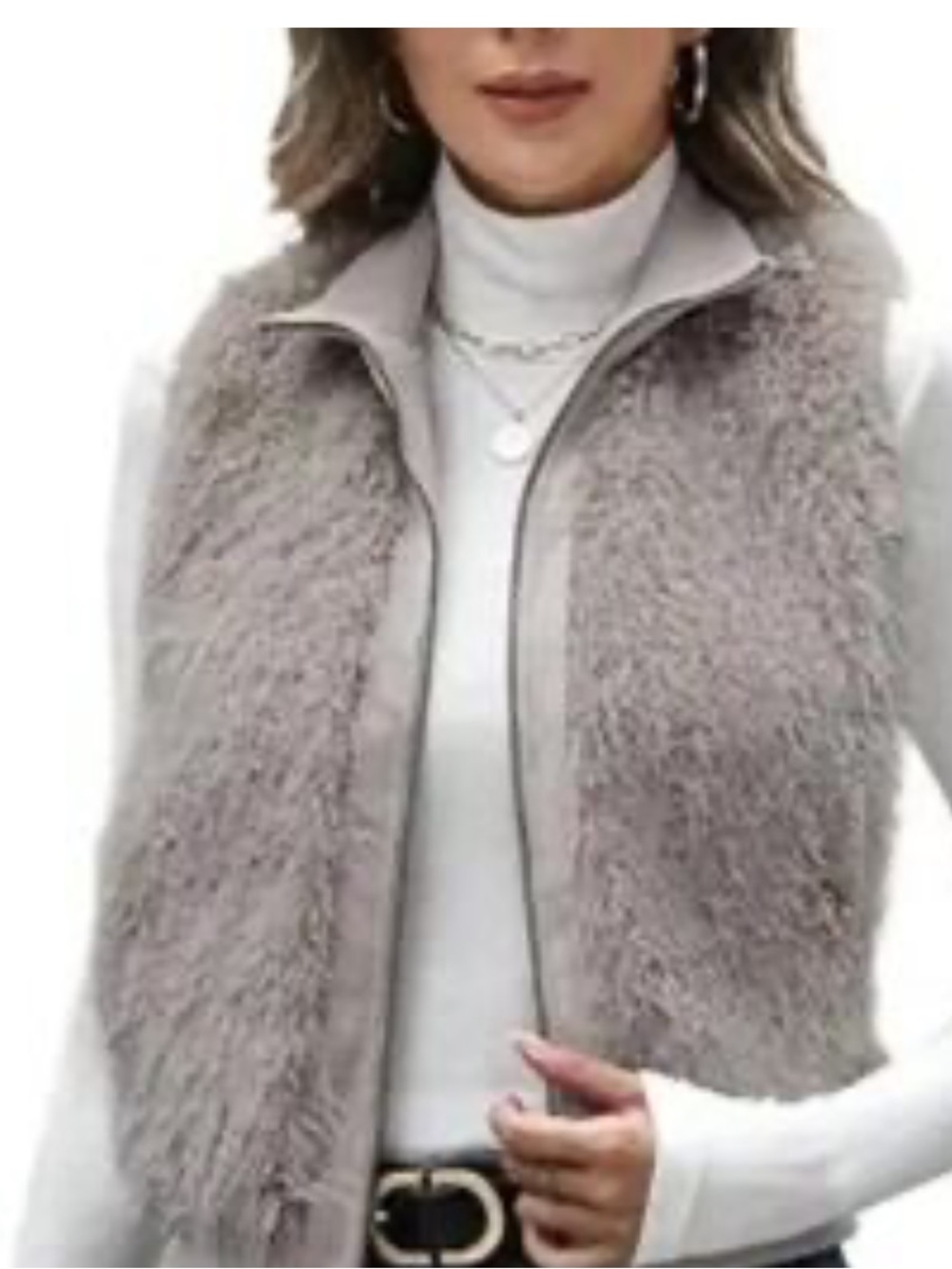 Pete Greta Johnny Was Fur Vest